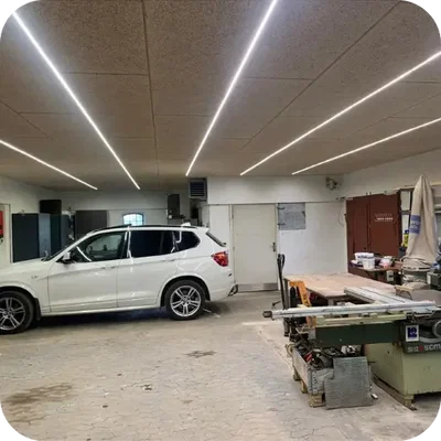 Belysning för Garage